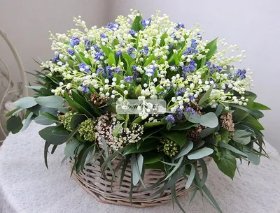 Купить Букет цветов \"Ландыши\" в Москве недорого с доставкой