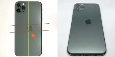 Чехол iPhone из кожи питона оранжевый с логотипом Яблочко