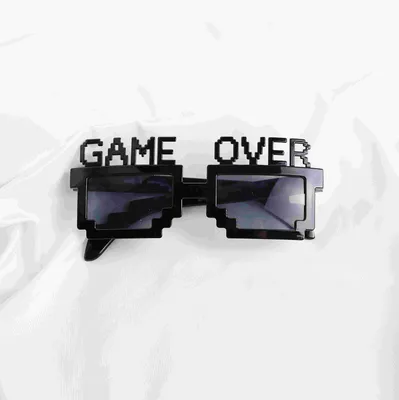 Очки с надписью Game Over купить недорого в интернет-магазине funswim
