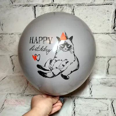 Прозрачный шар с перьями и надписью Happy Birthday купить в Москве по  выгодной цене - SharLux