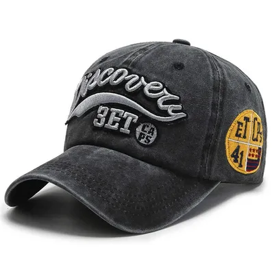Винтажная шляпа в стиле хип-хоп с вышивкой, шляпа дальнобойщика,  бейсбольная кепка с надписью, уличная уличная одежда – лучшие товары в  онлайн-магазине Джум Гик