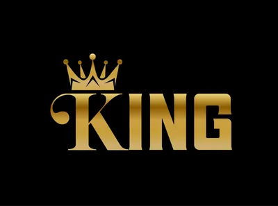 Наклейка на авто Надпись кинг king король корона - купить по выгодным ценам  в интернет-магазине OZON (709054303)