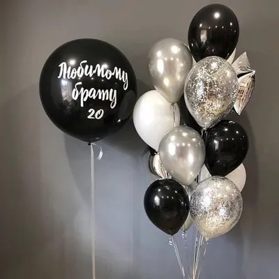 Набор воздушных шаров «Любимому брату»– купить в Москве по цене 4 900Руб. в  интернет-магазине Shariki-tyt