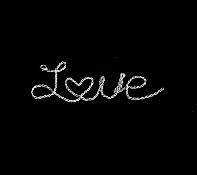 Цепочка на ключицу с камнем в виде сердца с надписью «Я ЛЮБЛЮ ТЕБЯ»,  темпераментное ожерелье, подарок на день Святого Валентина – лучшие товары  в онлайн-магазине Джум Гик