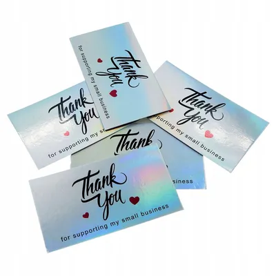 Открытки поздравительные с надписью «спасибо за поддержку моего малого  бизнеса», 50/500 шт. | AliExpress