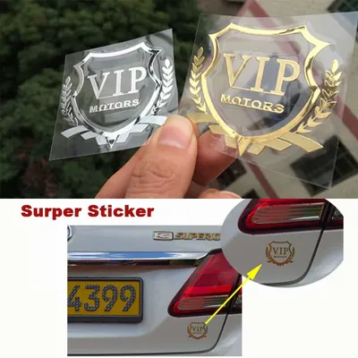 Новинка, персонализированный VIP-логотип автомобиля, VIP-этикетка с надписью,  боковая этикетка, декоративные наклейки, модифицированные металлические  логотипы на хвост, царапины, автомобильные наклейки | AliExpress