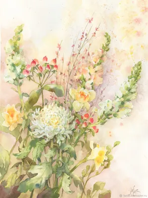 Фотообои Нежные цветы на стену. Купить фотообои Нежные цветы в  интернет-магазине WallArt