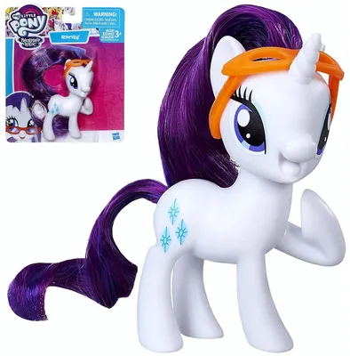 Набор игровой My Little Pony Волшебная пони Рарити с расческой E97635L0  купить по цене 2650 ₸ в интернет-магазине Детский мир