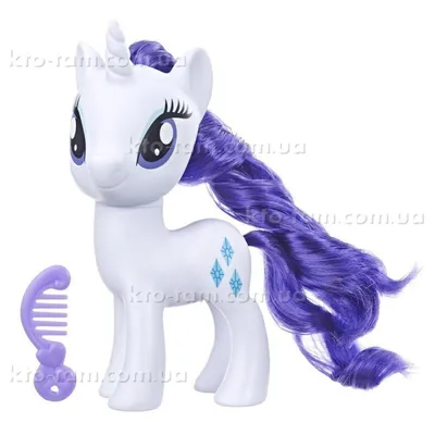 Мягкая игрушка Белая Пони Рарити 20 см Моя маленькая пони - купить с  доставкой по выгодным ценам в интернет-магазине OZON (1301562028)