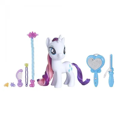Фигурка акриловая My Little Pony Мой маленький пони Рарити - купить с  доставкой по выгодным ценам в интернет-магазине OZON (1021738025)