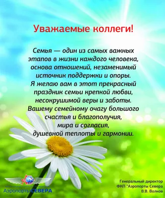 С Днем семьи, любви и верности! – Новости – Окружное управление социального  развития (городского округа Клин)