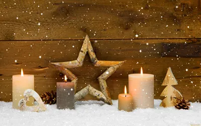 Обои Праздничные Новогодние свечи, обои для рабочего стола, фотографии  праздничные, новогодние свечи, winter, candles, star, cones, holiday,  heart, merry, christmas, decoration, сердце, праздник, зима, с, рождеством,  христовым, рождественские ...