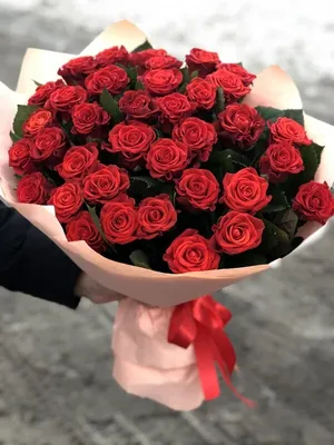 Букет цветов для любимой – розы с доставкой по Москве и Московской области