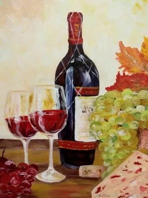 Натюрморт с фруктами и вином. Photographer Prihodko Irina
