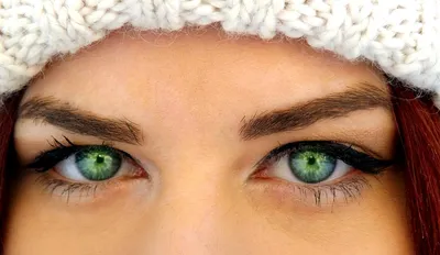 Картинки с зелеными глазами