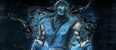 Коллекционная фигурка из игры Mortal Kombat - Саб-Зиро/ Купить в интернет  магазине Crazy-hero.com