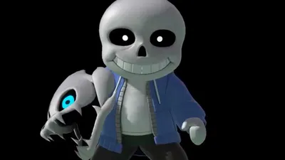 Sans from undertale, render by Nibroc-Rock on DeviantArt