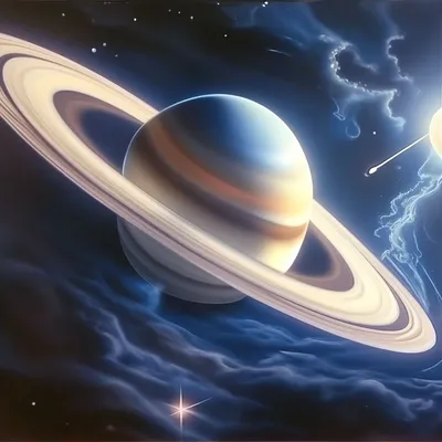 ASTROLAB.ru - Фото космоса - Сатурн - Полный снимок Сатурна