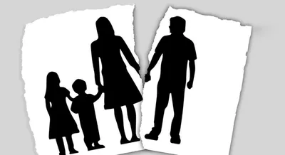 Семья и дети мультфильм черно-белый Векторное изображение ©jemastock  248033578