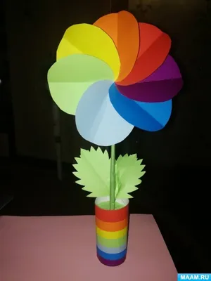 Мастер-класс «Цветик-семицветик» из цветной бумаги ко «Дню цветика- семицветика на МAAM» (13 фото). Воспитателям детских садов, школьным  учителям и педагогам - Маам.ру
