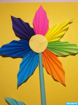 Мастер-класс поделки из цветной бумаги «Цветик-семицветик» ко Дню цветика- семицветика на МAAM (14 фото). Воспитателям детских садов, школьным  учителям и педагогам - Маам.ру