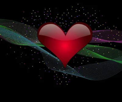 Трендовый фон с сердечками/neon background with hearts - YouTube