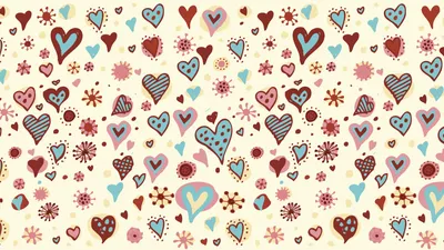 Картинка на рабочий стол праздник, сердечки, сердца, Сердце, валентинки  1920 x 1080