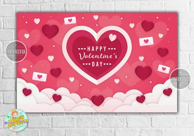 Обои сердечки праздники День святого Валентина - картинки от Fonwall