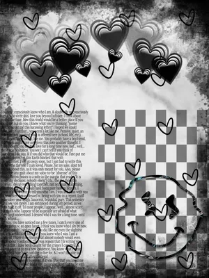 Черно белый рисунок .сердце . на …» — создано в Шедевруме