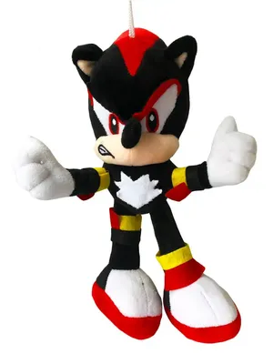 Мягкая Игрушка Шэдоу Соник / Shadow Sonic (28см) - купить с доставкой по  выгодным ценам в интернет-магазине OZON (994036866)