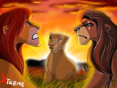 Художница превратила героев «Короля Льва» в людей