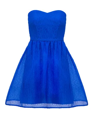 Сверкающее синее платье с пайетками напрокат