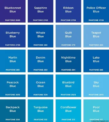 Синий цвет и его оттенки (41 фото) - красивые картинки и HD фото