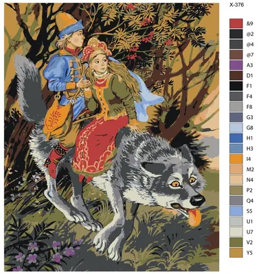 Рисунок Иван царевич и серый волк №33975 - «Сказки родного края»  (07.02.2024 - 21:43)