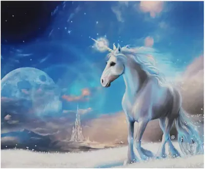 Картина на полотне Сказочная лошадь № s35518 в ART-holst.com.ua