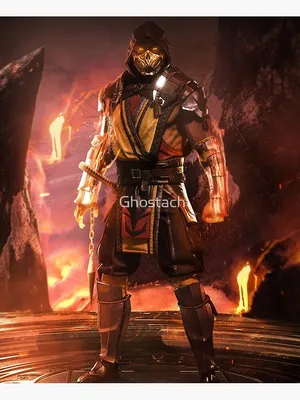 ArtStation - Scorpion - Mortal Kombat 11