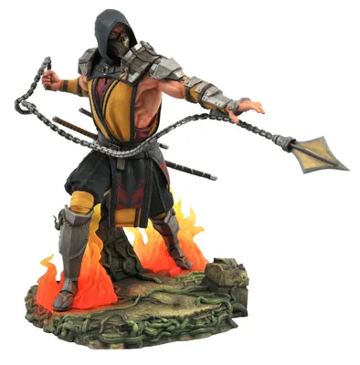SEP201918 - MORTAL KOMBAT 11 GALLERY DLX SCORPION PVC STATUE - Previews  World