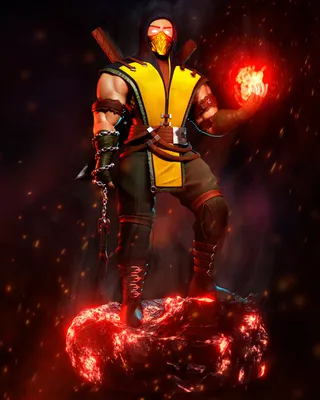 Scorpion- Mortal Kombat\" Greeting Card for Sale by Raygrillmasta | Redbubble