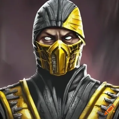 Scorpion From Mortal Kombat Drawing - How To Draw Scorpion From Mortal  Kombat Step By Step