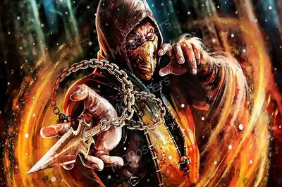 Scorpion Mortal Kombat by aajunior43 on DeviantArt