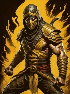 Mortal Kombat gets the Reboot : Concept Art - Scorpion - Comic Vine