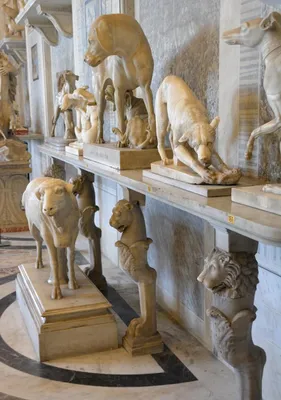 Скульптура из Зала животных, Музей Ватикана
