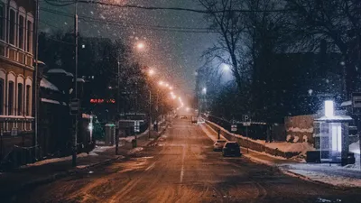 Ночь… парковка… улица… фонарь… и много снега) — Lada 2114, 1,5 л, 2005 года  | покатушки | DRIVE2