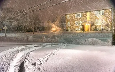 Сильный снегопад в Нью-Йорке: в городе объявлена погодная угроза наивысшего  уровня