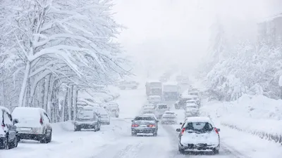 Сильный снегопад в крупных городах России удивил соцсети - Российская газета