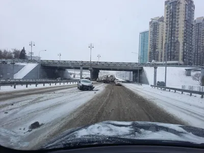 Фото и видео ночного снегопада в Петербурге. «Бумага»