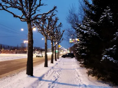Фотограф показал улицы Челябинска после экстремального снегопада