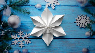 Делаем красивые снежинки из бумаги на Новый год | KPIZ.ru
