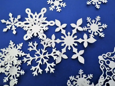 Картинки снежинок для детей - 28 фото
