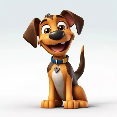 мультфильм собака породы бульдог Stock Illustration | Adobe Stock